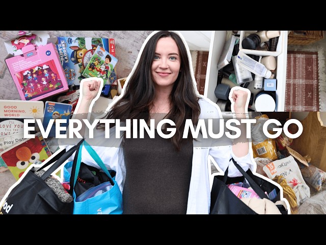 Decluttering My Whole House Like I’m Moving | Minimalist Decluttering