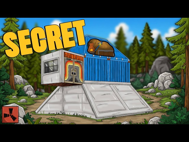 I Built a Solo Hideout with a Hidden Secret in Rust...