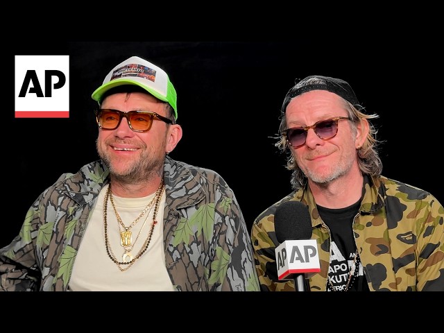 Damon Albarn and Jamie Hewlett on 'The Mountain' and building the world of Gorillaz | AP interview