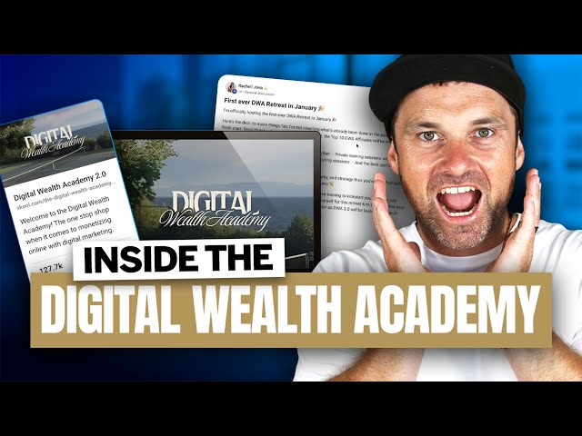 Inside the Digital Wealth Academy ✅ Behind the Scenes of the DWA