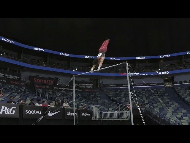 Asher Hong -  High Bar  - 2025 Xfinity U.S. Championships -  Senior Men Day 1