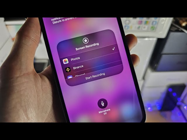 ANY iPhone How To Access Screen Recording!