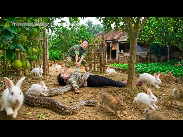 72 Hours of Horror: Giant Python Crawls Into Rabbit Farm, Girl Fights to Escape!
