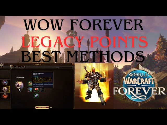 The Best Way to Spend Legacy Points in WoW Forever