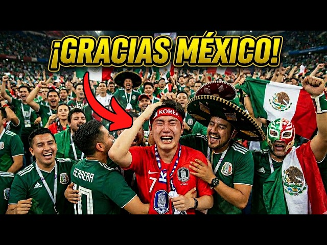 ¡COREA ROMPE EN LLANTO! El Impresionante Gesto de México que Conmovió a Todo un País