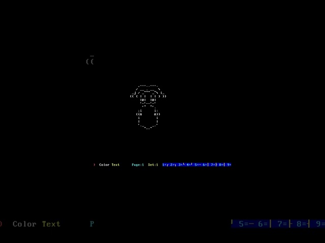 ASCII ART 6 : DR LIVESEY