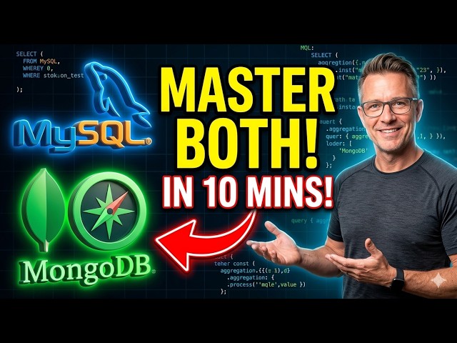 MySQL Workbench and MongoDB Compass Database Queries in 10 Minutes🔥🚀 | SQL & NoSQL | Spring Boot❤️.