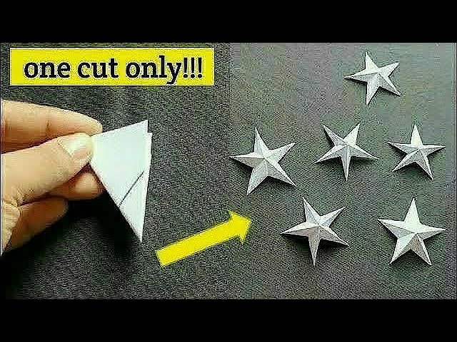 2 Amazing very easy Star making Idea