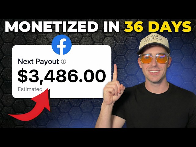 0 to Monetized on Facebook in 36 Days - My EXACT Playbook