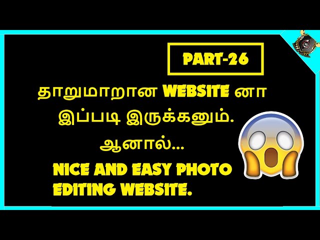 😱👉Imagechef Website Tutoriel In Tamil-Sarathy Tech Tamil