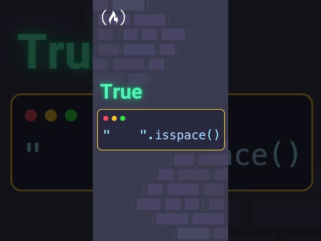 How to check if a string only contains whitespace in Python