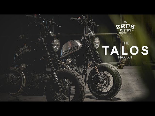 THE TALOS PROJECT by ZEUS CUSTOM | HONDA MONKEY 125