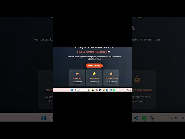 Presentasi Website Penjualan Sepatu