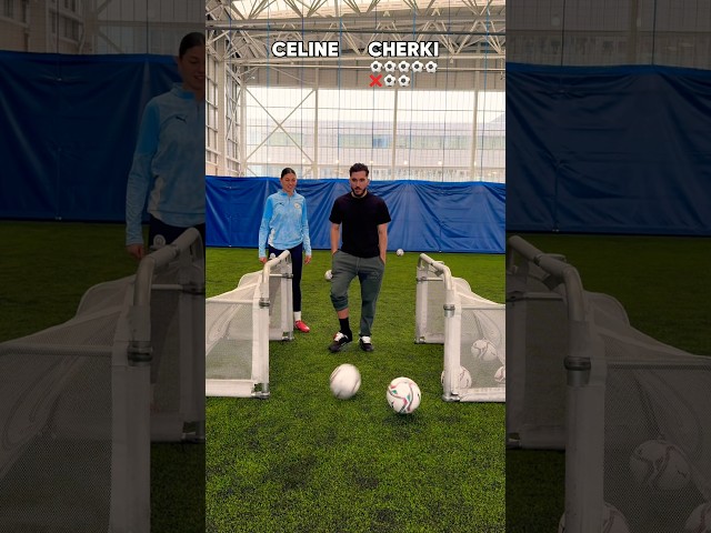 Who Can Score The Most? (vs Cherki) 🤯