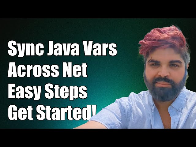 How to Synchronize Variables Between Java Instances Over a Network
