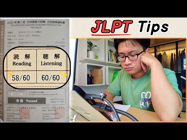 【JLPT Tips】How I used past tests to score 58/60 Reading & 60/60 Listening