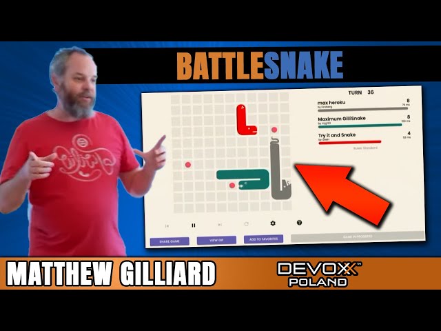 How I Built the World's Okay-est Battlesnake • Matthew Gilliard • Devoxx Poland 2022