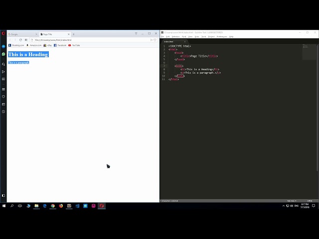 HTML Understand Page Structure, urdu/Hindi Tutorial
