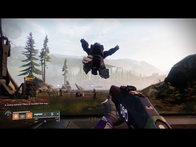 The Endless Fall cabal version - Glitch 2 - Destiny 2