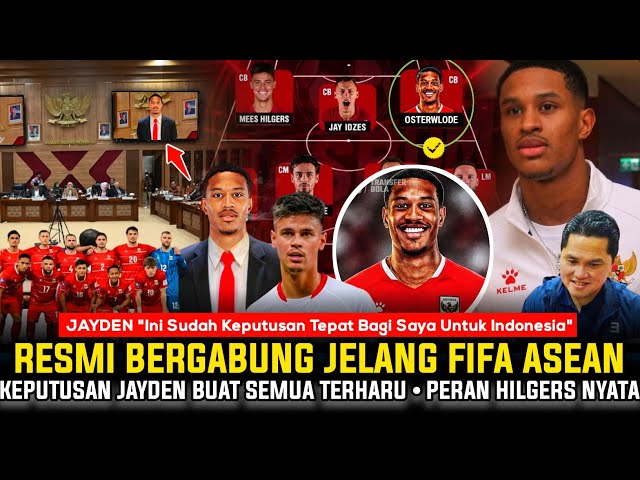 🔴 LANGSUNG DI KEBUT! RESMI Proses Jayden Jelang FIFA ASEAN Heboh Dieropa~Lini Belakang Herdman NGERI