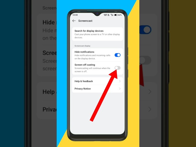 What is Screen Cast Setting in Android Phone | Screen Cast Feature Explained #shorts #android