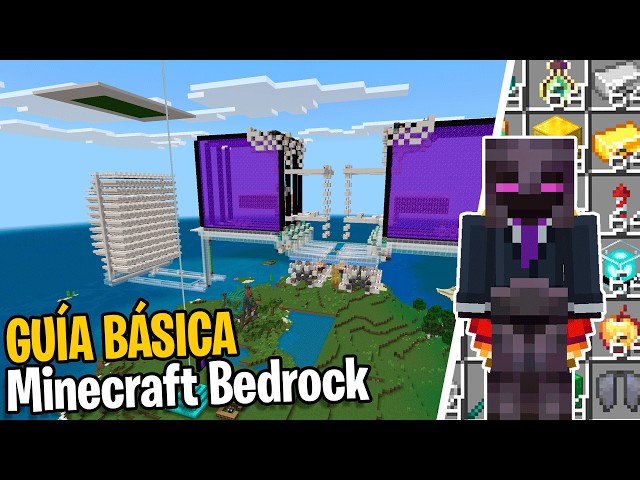 How to START a Technical Survival 1.21 in Minecraft Bedrock