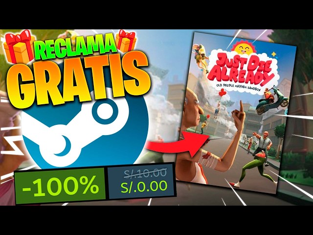 🔴 Están regalando este JUEGO para STEAM al 100% GRATIS HOY!!! 🎮