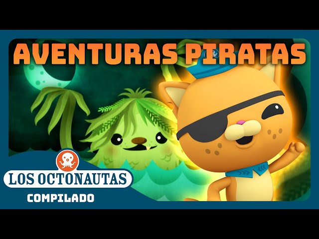 Los Octonautas - 😼 Las aventuras piratas divertidas de Kwazii 🏴‍☠️ | Episodios Completos | Compilado
