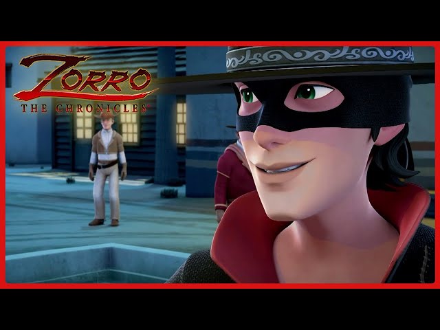 🗡️ Monastery hires a master swordsman to destroy Zorro | Zorro - The Masked Hero