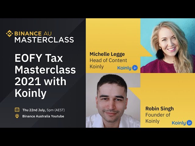 Binance Australia’s EOFY Tax Masterclass with Koinly