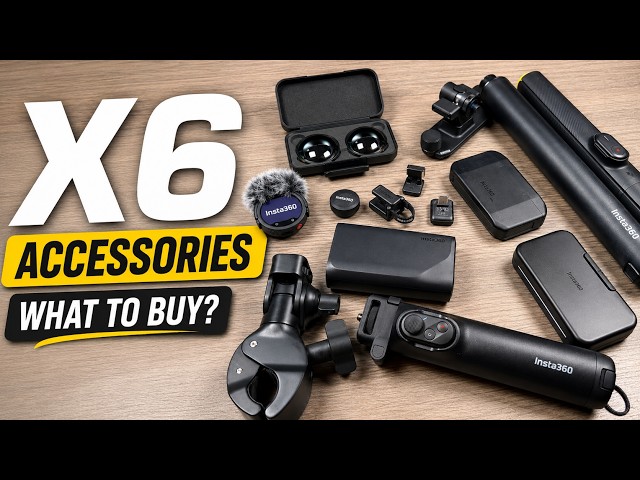 Insta360 X6 Accessories - What You Actually Need!