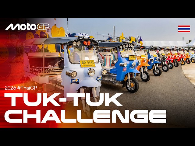 Tuk-Tuk Challenge at the 2026 Thai GP! 🛺