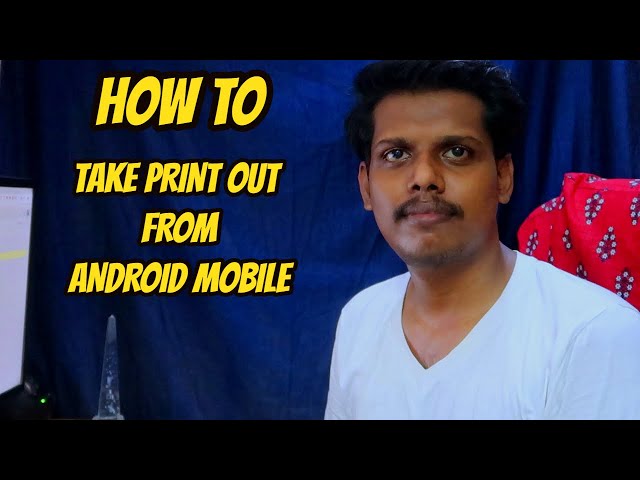 How to take Print out from Mobile | TechNtech