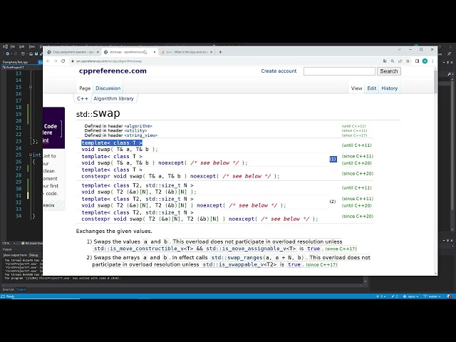 C++ Beginner Tutorial - Basics - #284 - Copy Assignment Operator #2