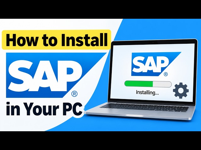 How to Install SAP on Your PC | SAP GUI Installation Step by Step