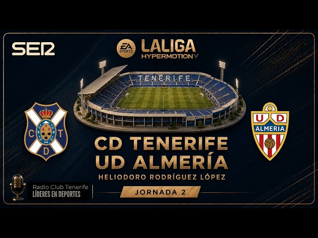 CD TENERIFE - UD ALMERÍA, EN DIRECTO | En Radio Club Tenerife