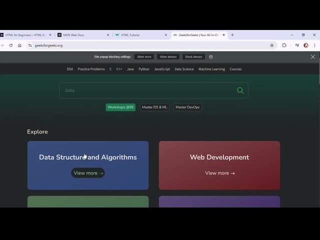 Starting My HTML Journey Today (Beginner Friendly!)