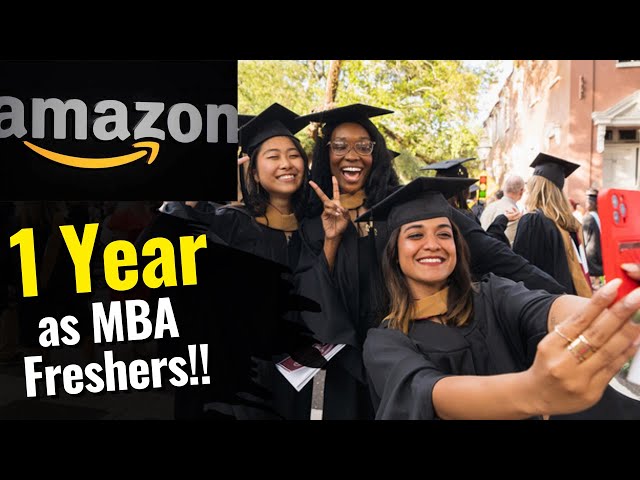 Amazon Experience: 1 year as an MBA Fresher