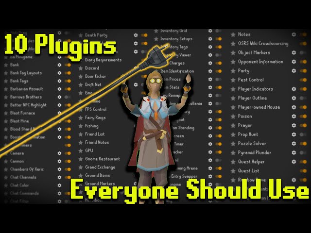 10 Plugins I Think Everyone Should Use In OSRS