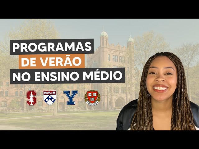 CURSOS DE VERÃO NOS EUA DE GRAÇA | summer programs para alunos do ensino médio!