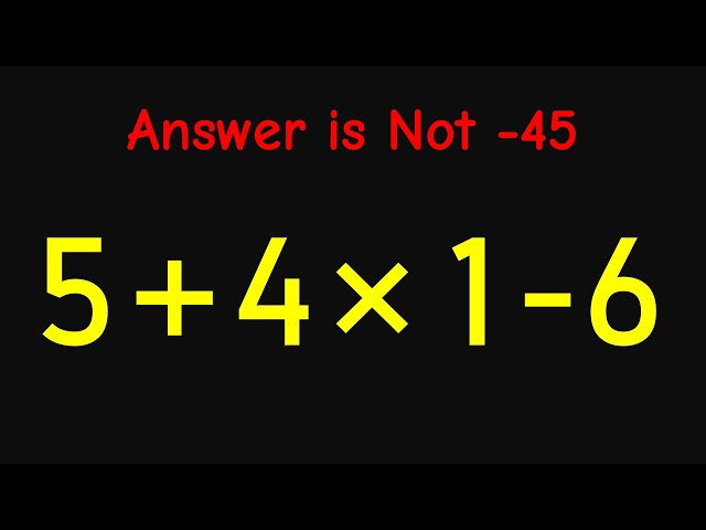 Can You Find the Correct Answer?