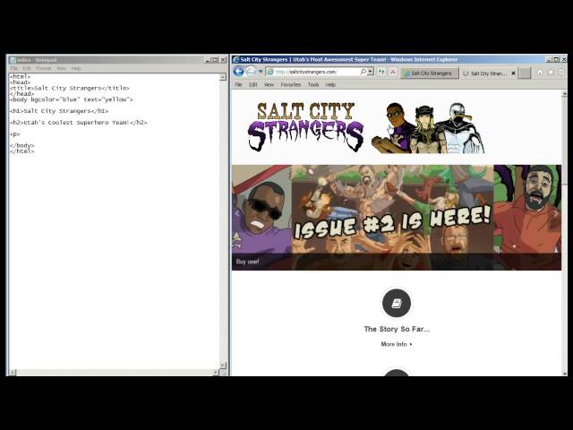 Making Your First Website in Notepad