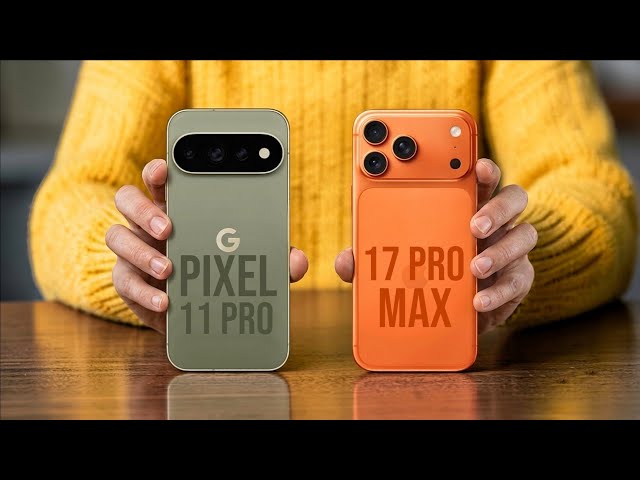 Google Pixel 11 Pro Vs iPhone 17 Pro Max || Which One is Better?
