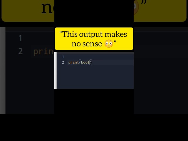 bool("False") = True 😱 Python Logic Trap #shorts #python #codingwithpk #codingshorts