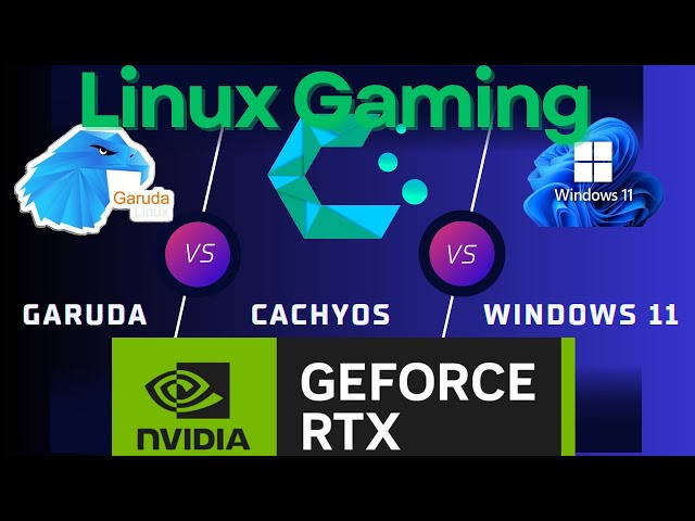 Garuda or CachyOS vs Windows 11 | Linux Gaming | Nvidia GPU | RTX 5090