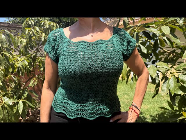 Crochet Esmeralda Top 💕