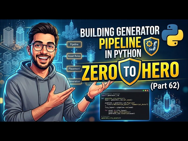 Building Generator Pipeline in Python | Zero to Hero (Part 62)
