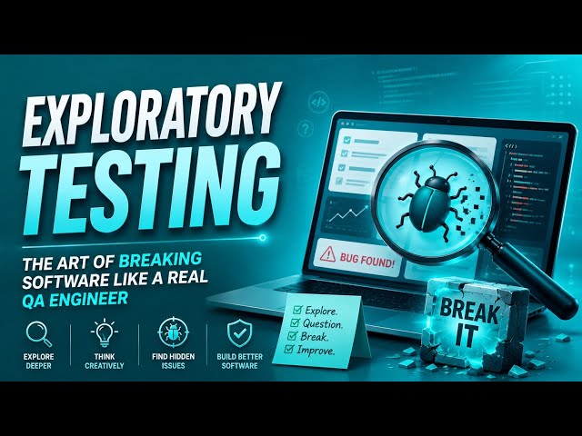 Exploratory Testing | The Art of Breaking Software Like a Real QA Engineer | Uplatz