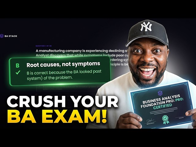 BCS Foundation Exam Questions and Answers: What BA Actually Is