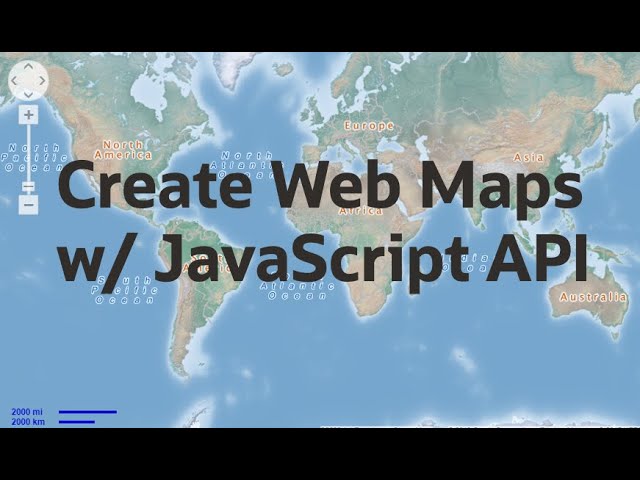 Create Web Maps Using Oracle Maps JavaScript API